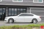 BMW 740Li xDrive on Vossen Wheels (CV7) 2017 года